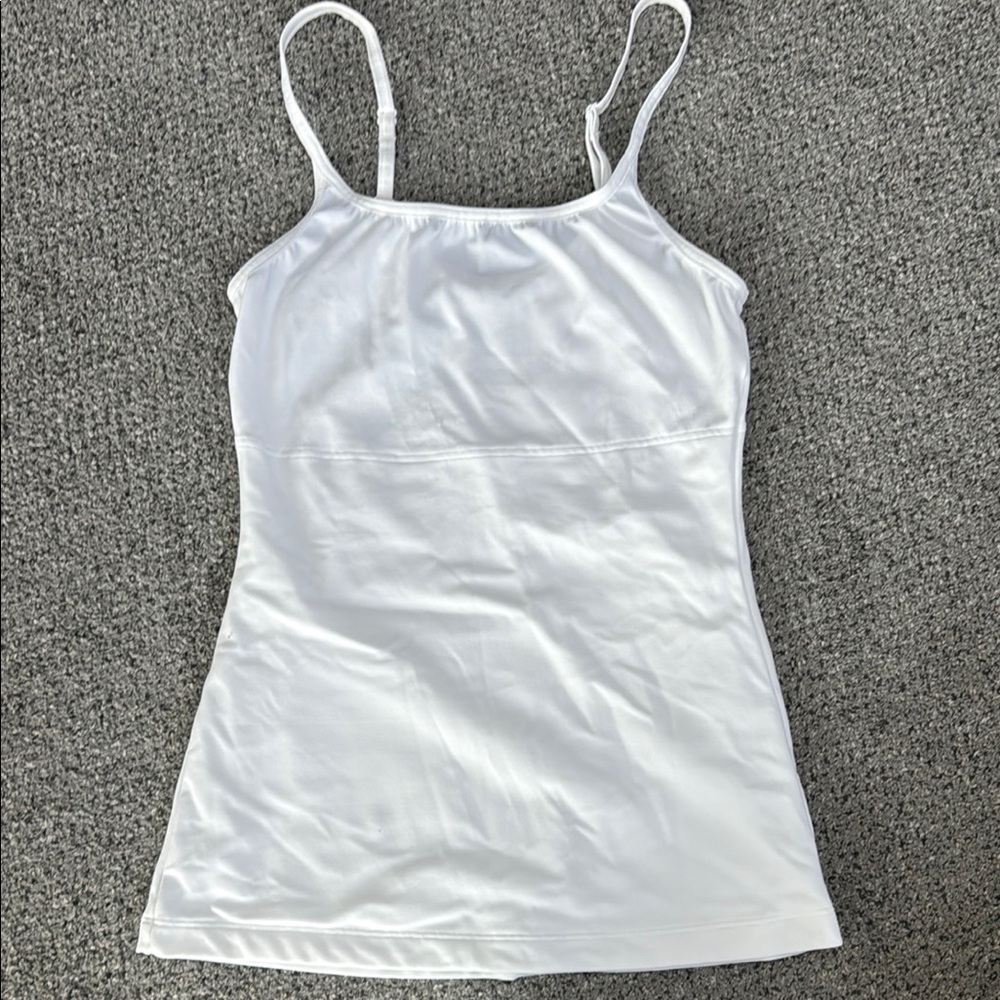 Women's White Maidenform Camisole Top